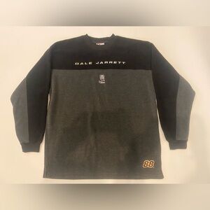 Dale Jarrett NASCAR (XL) (Grey & Black) Sweater